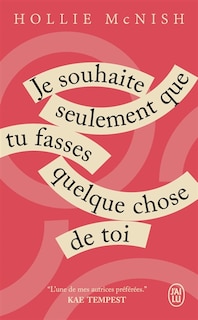 Front cover_Je souhaite seulement que tu fasses quelque chose de toi