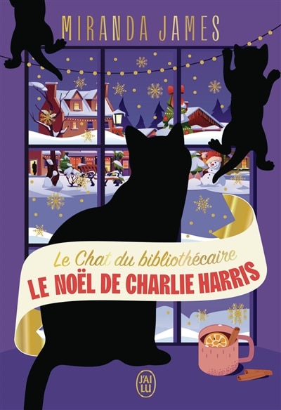 Couverture_Le chat du bibliothecaire t10 le noel de Charlie Harris