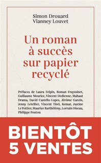 Front cover_Un roman à succès sur papier recyclé