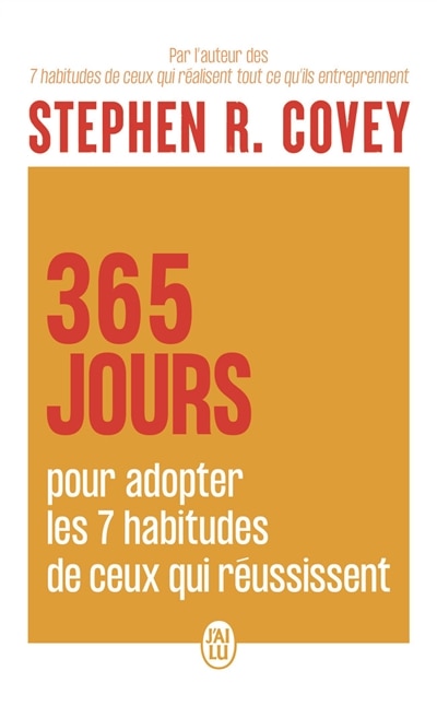 Couverture_365 jours pour adopter les 7 habitudes de ceux qui réussissent