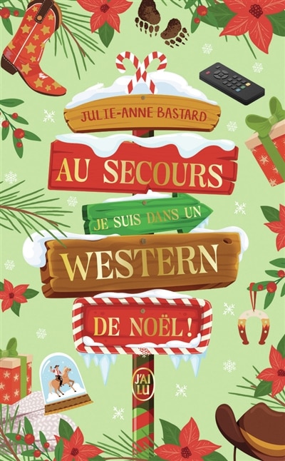 Couverture_Au secours, je suis dans un western de Noël !