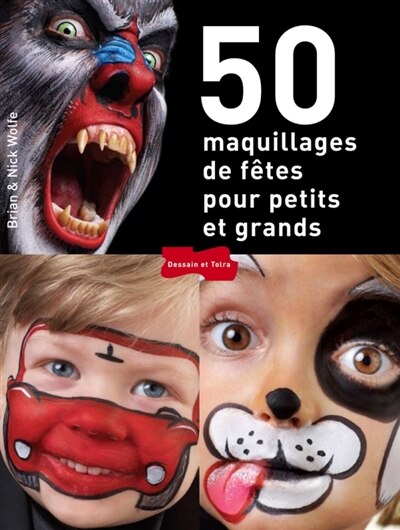 Front cover_Coffret 50 maquillages de f&ecirc;tes pour petits et grands
