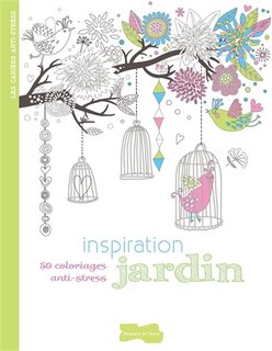 Front cover_Inspiration jardin : 50 coloriages anti-stress