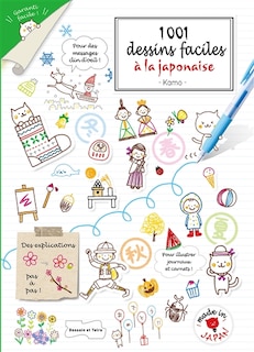 Couverture_1.001 dessins faciles &agrave; la japonaise