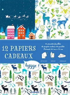 Front cover_12 papiers cadeaux hygge !