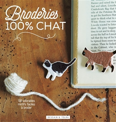 Front cover_Broderies 100 % chat