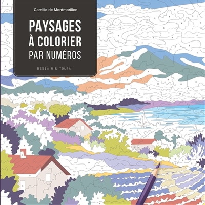 Couverture_Paysages &agrave; colorier par num&eacute;ro