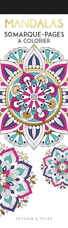 Front cover_Mandalas : 50 marque-pages à colorier