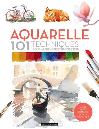 Aquarelle: 101 techniques pour apprendre et progresser