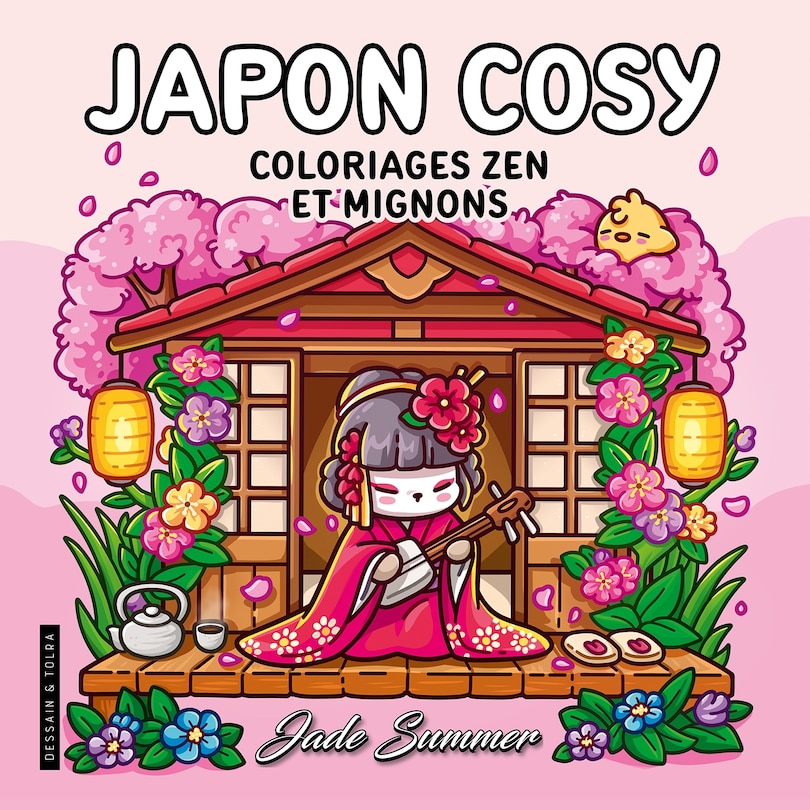 Front cover_Japon cosy : coloriages zen et mignons