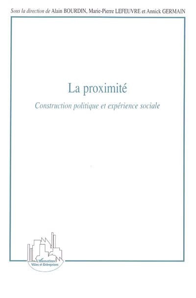 Front cover_Proximité construction politique et expé