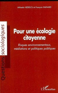 Front cover_Pour une écologie citoyenne