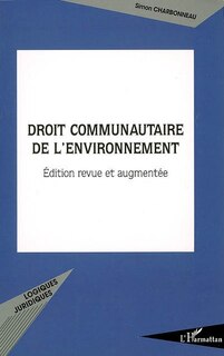 Couverture_Droit communautaire de l'environnement é