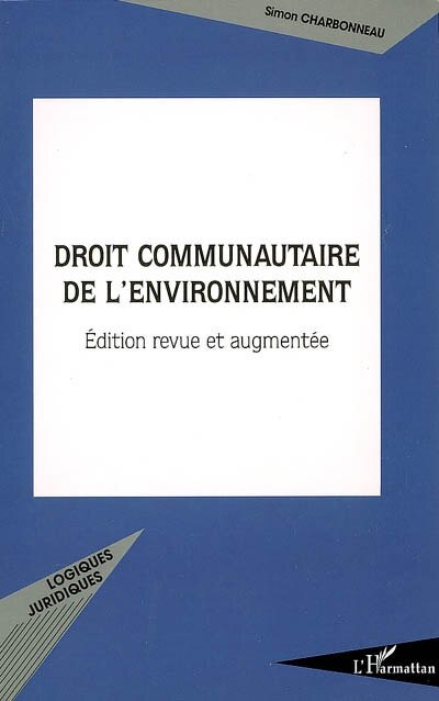 Couverture_Droit communautaire de l'environnement é