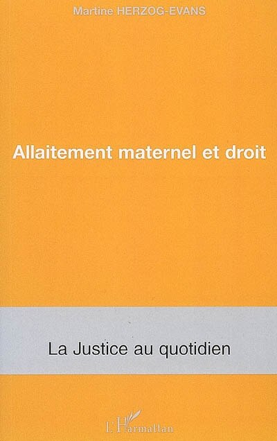 Couverture_Allaitement maternel et droit