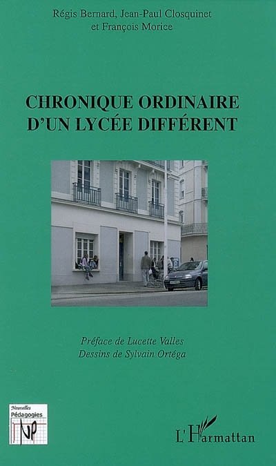 Couverture_Chronique ordinaire d'un lycée différent