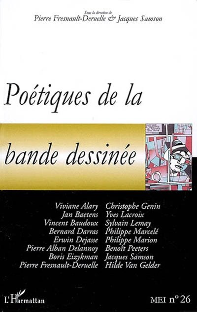 Couverture_Poétiques de la bande dessinée