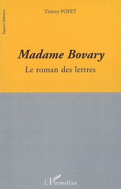 Front cover_Madame Bovary