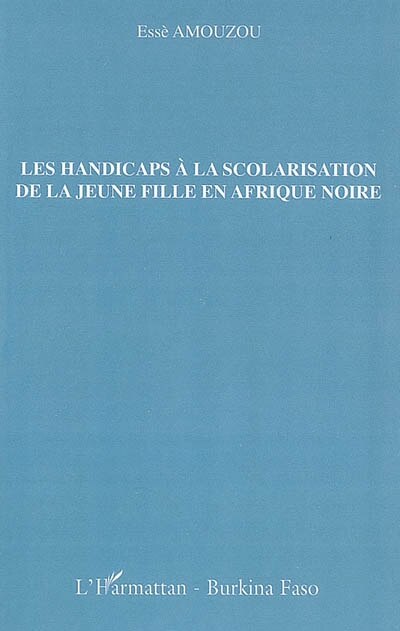 Couverture_Handicaps scolarisation jeunefille Afri