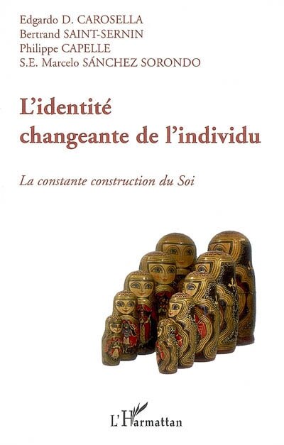 Front cover_L'identité changeante de l'individu - la constante construct