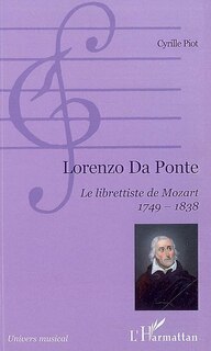 Front cover_Lorenzo da ponte - le librettiste de mozart - 1749-1838