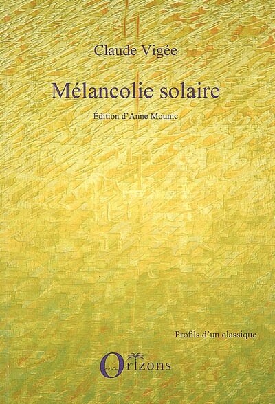 Front cover_Mélancolie solaire