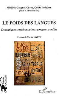 Front cover_Le poids des langues - dynamiques, représentations, contacts
