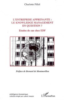 Front cover_L'entreprise apprenante : le knowledge management en questio