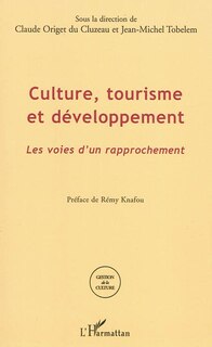 Couverture_Culture, tourisme et développement