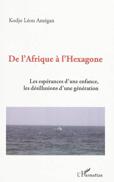 Front cover_De l'afrique À l'hexagone - les espérances d'une enfance, le