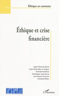 Couverture_Ethique et crise financière