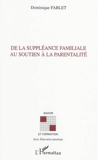 Couverture_De la suppléance familiale au soutien À la parentalité