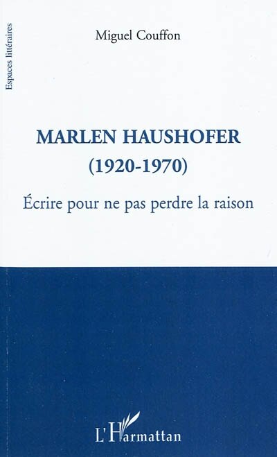 Front cover_Marlen haushofer (1920-1970)