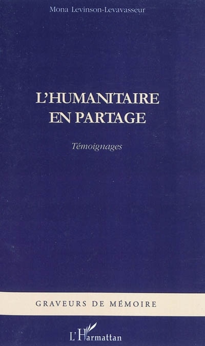 Couverture_Humanitaire en partage L'