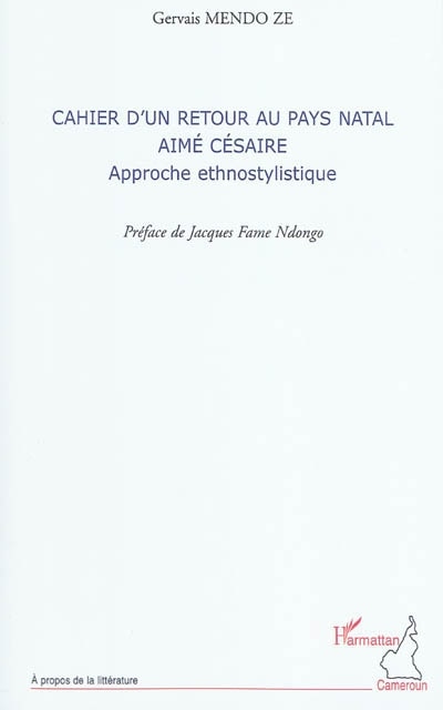 Front cover_Cahier d'un retour au pays natal Aimé Césaire