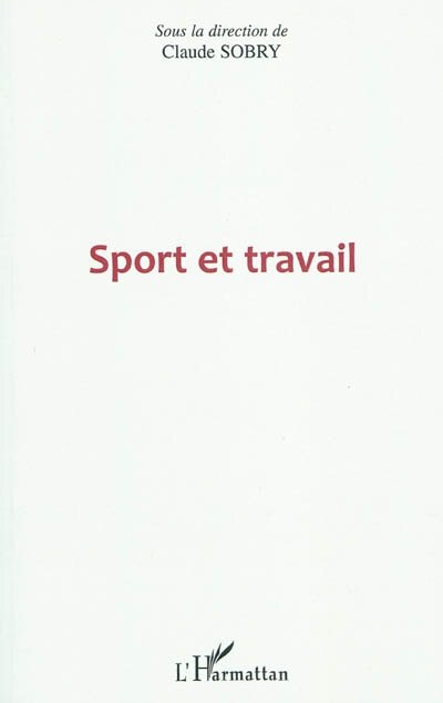 Couverture_Sport et travail