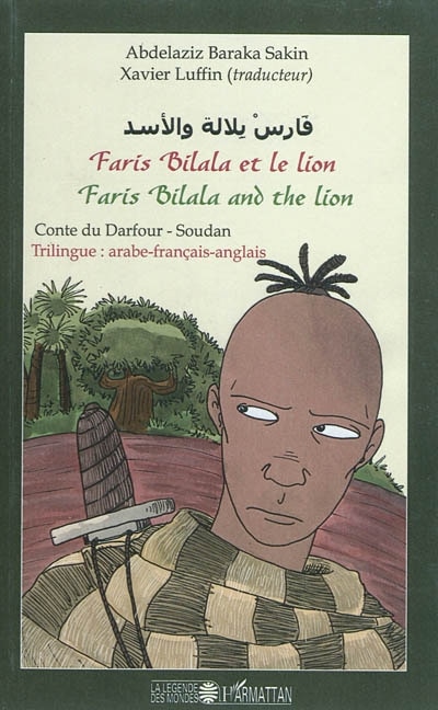 Couverture_Faris bilala et le lion. faris bilala and the lion - conte d