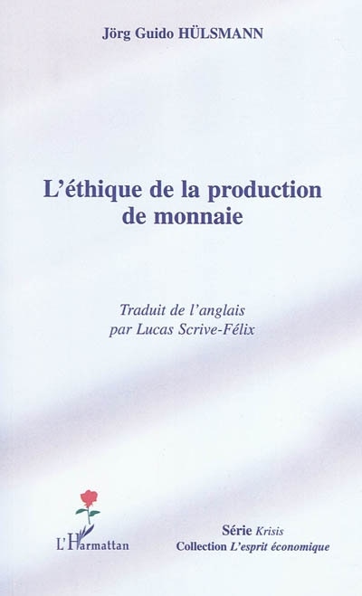 Front cover_L'éthique de la production de monnaie
