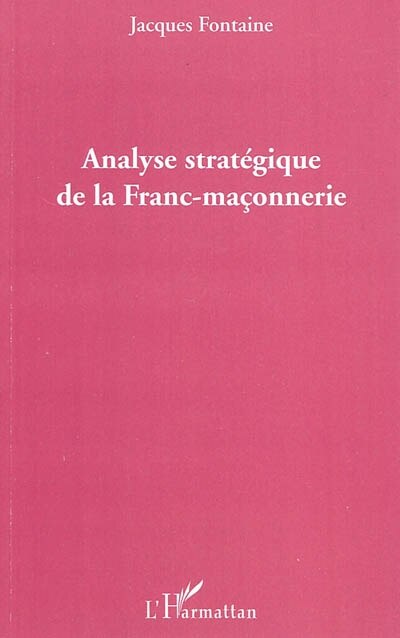 Front cover_Analyse strat&eacute;gique de la franc-ma&ccedil;onnerie
