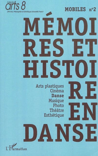 Couverture_Mémoires et histoire de la danse - mobiles n° 2