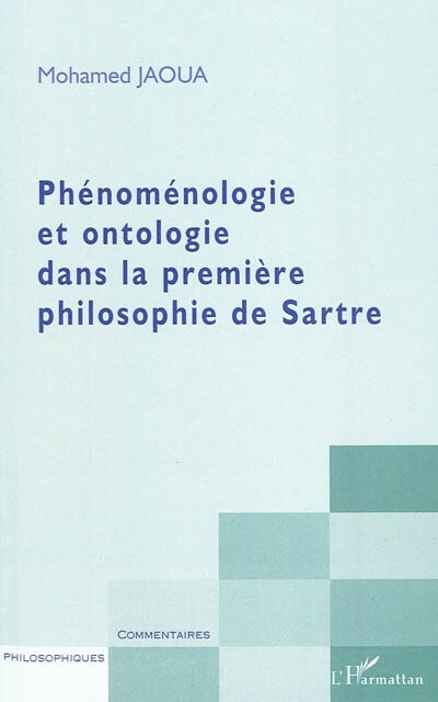 Couverture_Phénoménologie et ontologie dans la premiÈre philosophie de