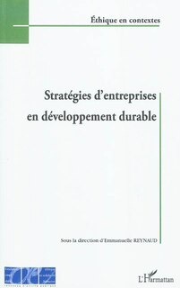 Couverture_Stratégies d'entreprises en développement durable