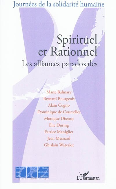 Front cover_Spirituel Et Rationnel