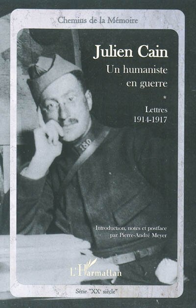 Front cover_Julien Cain, un humaniste en guerre