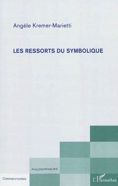 Front cover_Ressorts du symbolique Les