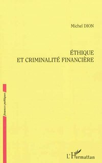 Front cover_Ethique et criminalité financière