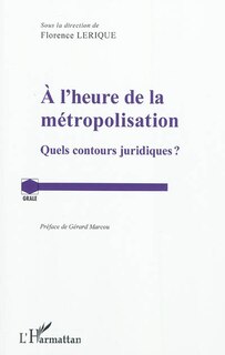 Couverture_A l'heure de la métropolisation