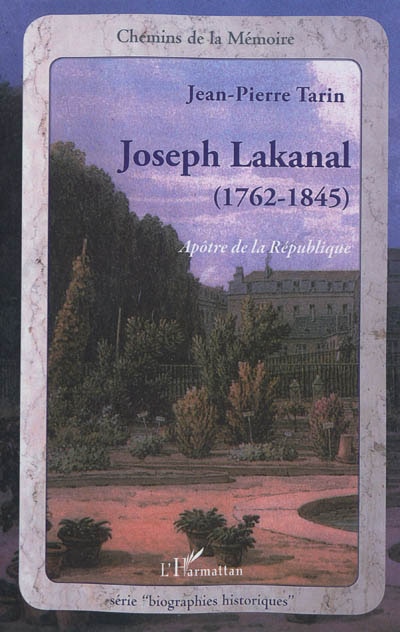 Front cover_Joseph Lakanal (1762-1845)