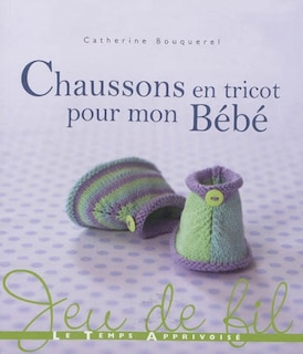 Couverture_CHAUSSONS EN TRICOT POUR MON BEBE