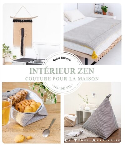 Front cover_Intérieur zen : couture pour la maison